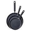 Aluminum Nonstick Skillets Set 6/8/10Inch 3Piece Nontoxic Coating Antislip Handle Frying Pan Multipurpose Cooking Tool