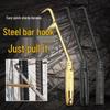 High Hardness Semi-Automatic Threaded Rebar Tying Hook for Core Steel Binding