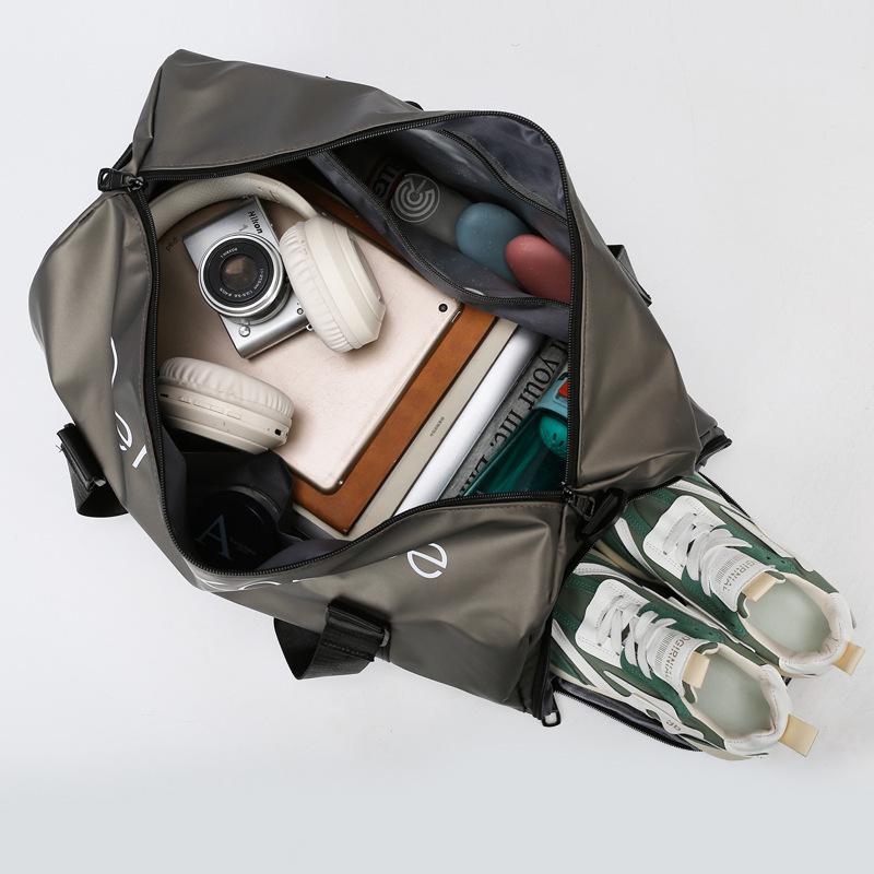 Unisex Fitness-Tasche mit Nass-/Trockenfächern - Ideal für Fitnessstudio, Reisen und Schwimmen