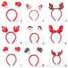 Elk Antlers Ornaments Antlers Hair Accessories Xmas Hairband Christmas Decorations Reindeer Headwear Christmas Headbands