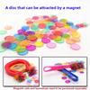 Early Education Magnetic Circles Set For Kids Science Learning Toys