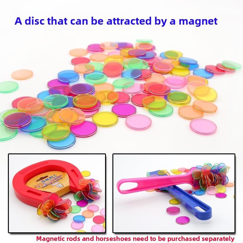 Early Education Magnetic Circles Set For Kids Science Learning Toys