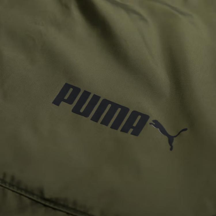Puma Running Windproof Hooded Zip Jacket With Drawstring Breathable Cuffed Pants Casual Sports Set Men sportswear 693713-70+682928-01