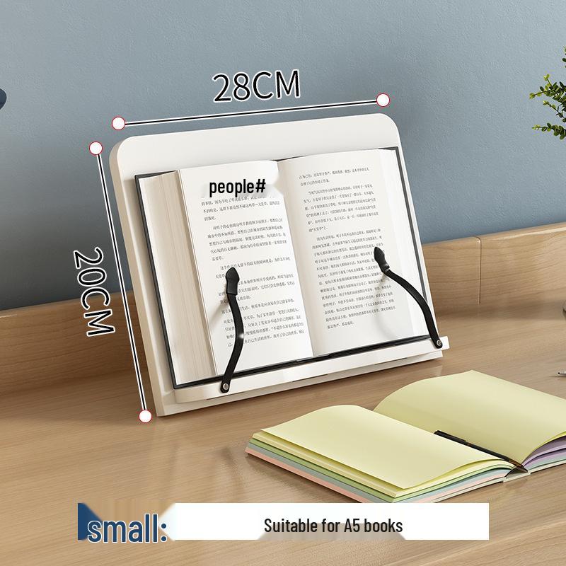 Desktop Book Stand and Book Clip for Reading