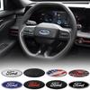 58x24mm Samolepka se znakem na střed volantu pro Focus 3 MK2 Fiesta MK7 Mondeo MK4 Fusion Kuga Transit Edge Accesorios