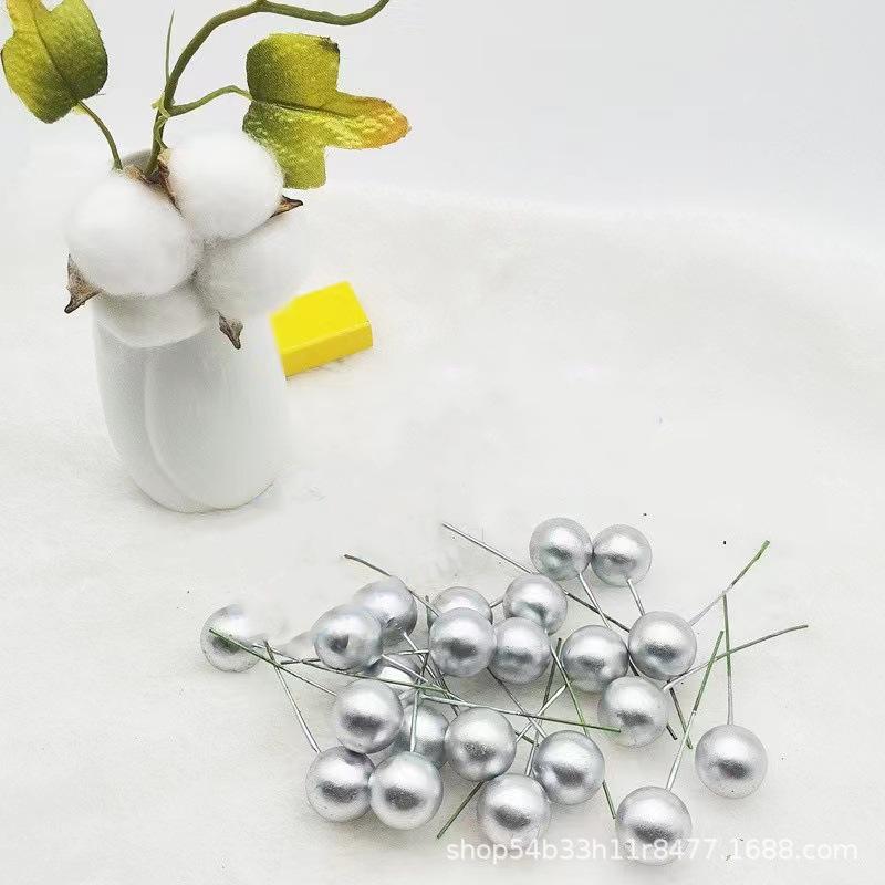 Red Berry & Holly Christmas Ornaments for Home Décor