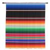 Colorful Mexican Stripes Sheer Curtains for Living Room Decoration Window Curtains for Kitchen Tulle Voile Organza Curtains