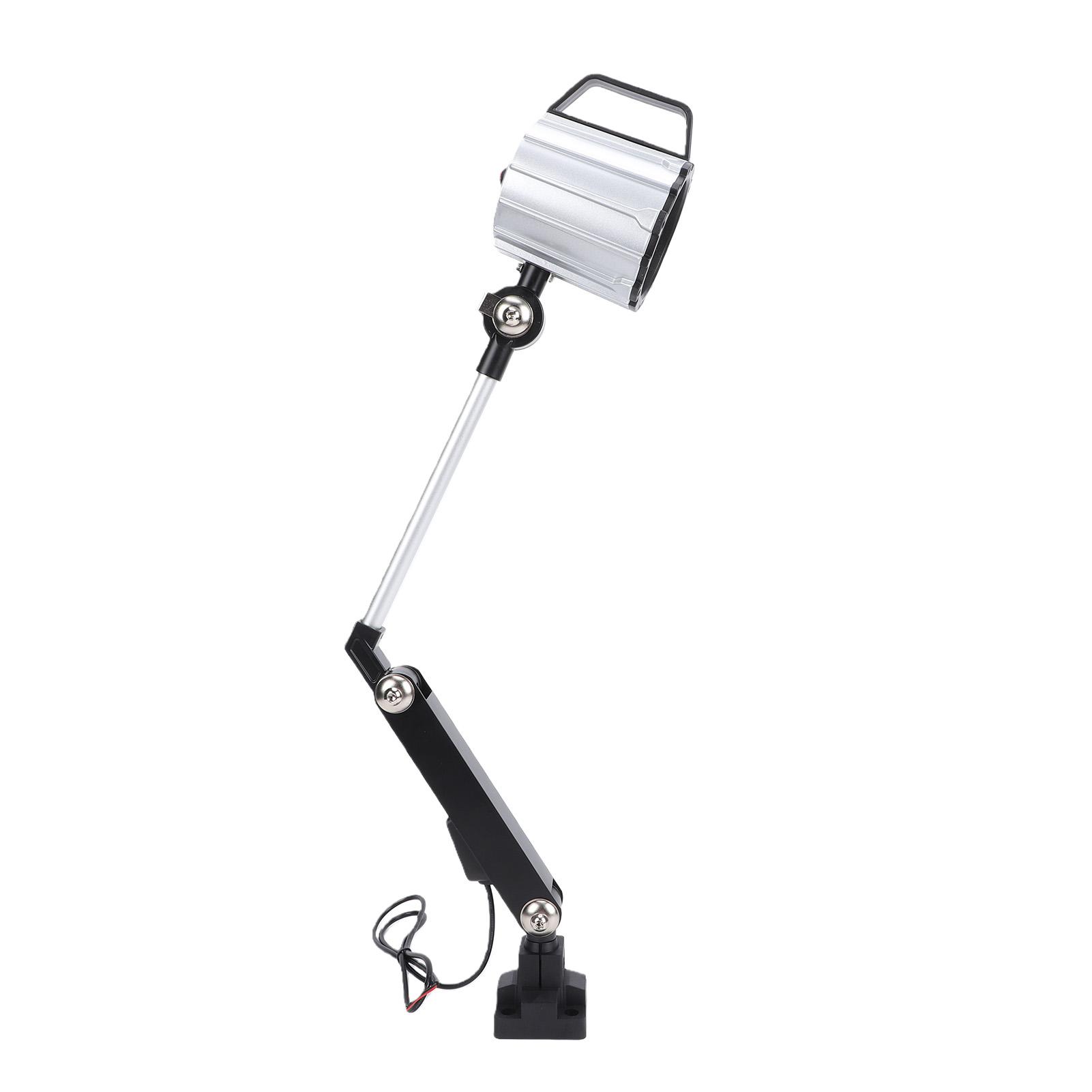

Articulating LED Work Light 18W Machine Lamp Flexible Milling Work Lighting Lamp for Grinding Machines CNC Lathes