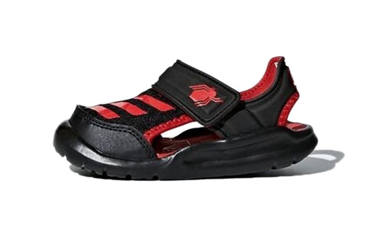 Adidas Fortaswim I Low top Toddler Shoes Black Red Infant And Toddler AC8420 20