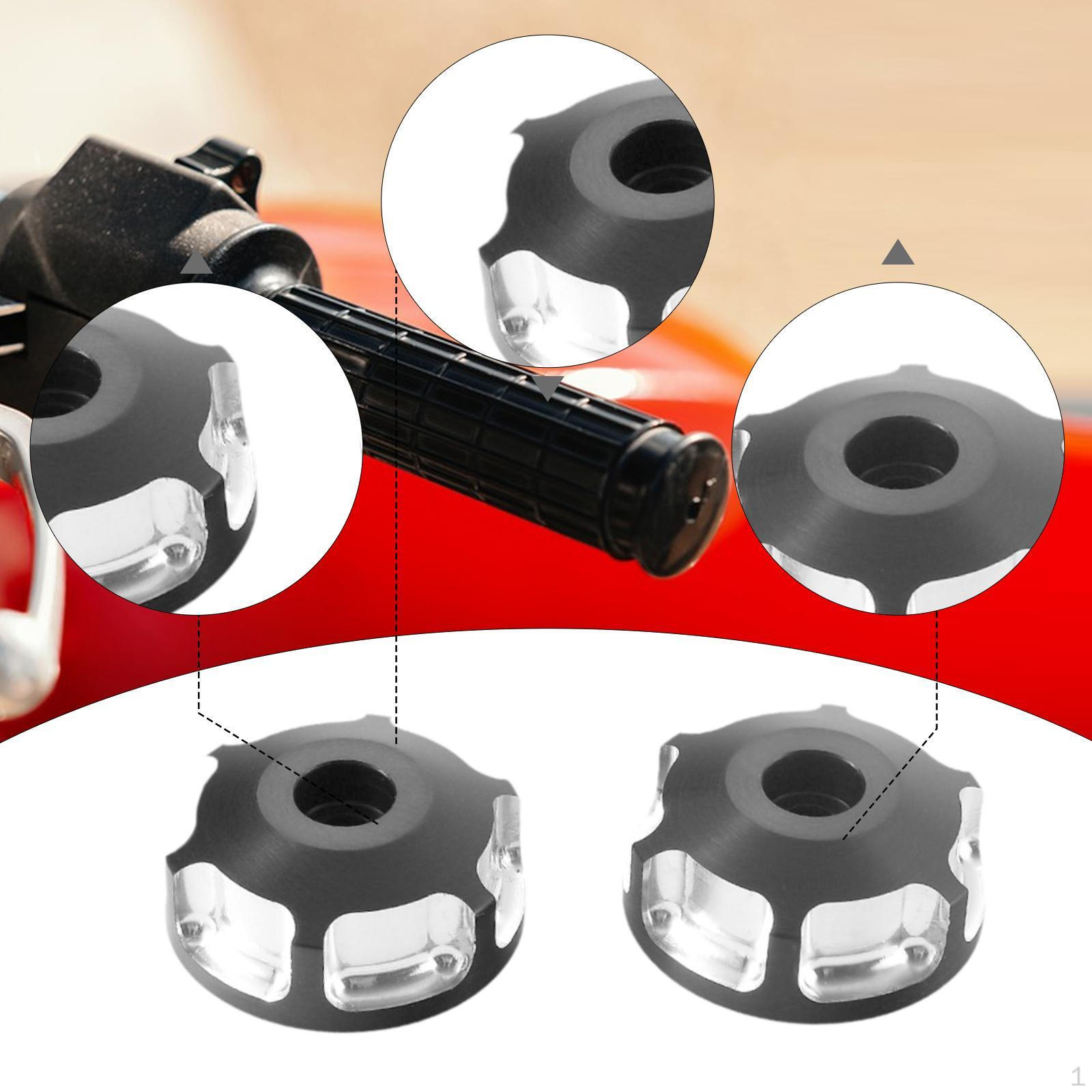 

2Pcs Motorcycle Handlebar End Plug, Grips Bar Plugs with for RT ST Rss Accessory