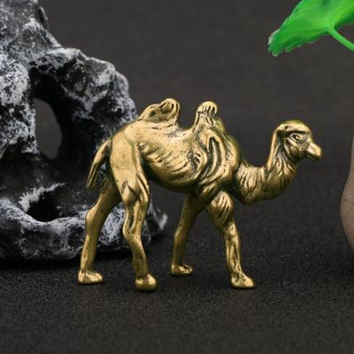 Retro mosazné figurky velbloudů miniatury domácí dekorace zvířecí soška stolní ozdoby dárky pokojová dekorace socha měděná hračka dárky