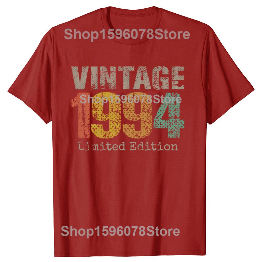 31 Year Old Gifts Vintage 1994 Limited Edition 31th Birthday Mens Awesome T-Shirt Graphic Tee Tops Daddy Husband Presents