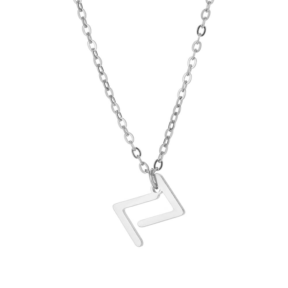 

Многослойное ожерелье с рунами викингов для женщин, из нержавеющей стали, с нордическими руническими подвесками, женственное, изящное, минималистичное, с цирконом, подарок GOLD