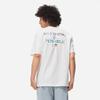 Li-Ning Printed Letter Round Neck Pullover Short Sleeve T-Shirt Men Tops White AHST177-1