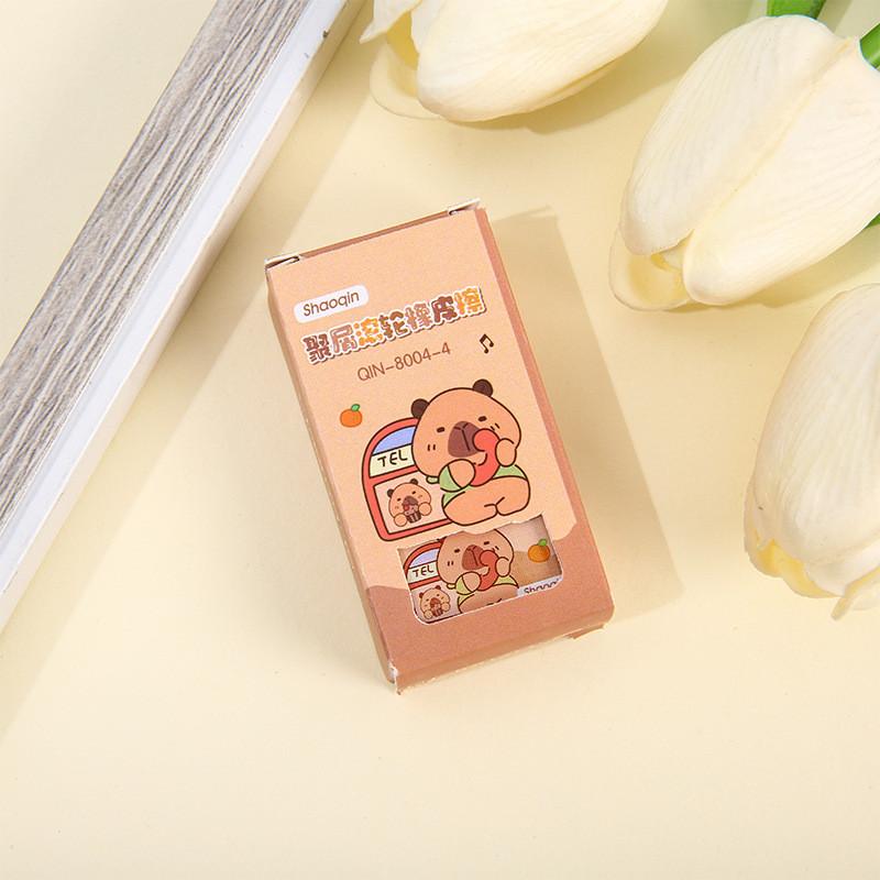 

Cute Cartoon Guinea Pig Roller Eraser Student Children s Multifunctional Clearing Erasing Debris Eraser Stationery Gift Boys And Girls Gift