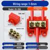 High Power T-Type Wire Splitter: Quick Connect Insert Terminal, Pure Copper Branch Splice Connector, 1-In 2-Out.