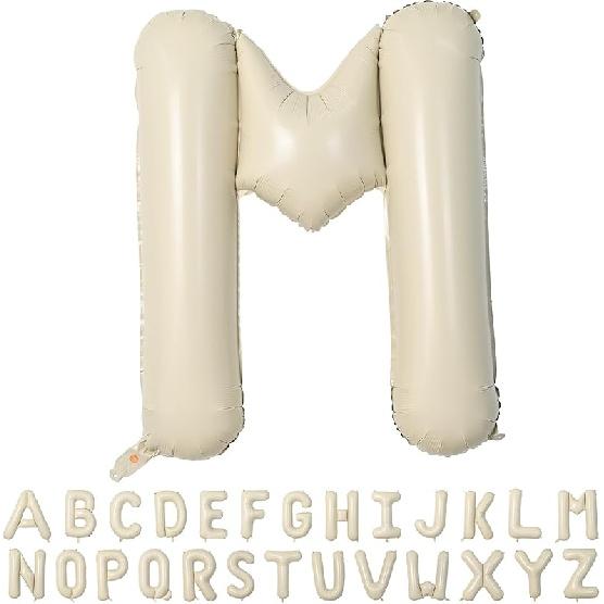 40 Inch Cream White 1 Balloon Numbers, Large Number 1 Balloon Foil Helium Number Balloons, Big 1st Foil Birthday Balloons for Boys Girls 1st Birthday