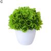Artificial Bonsai Plants Small Tree Grass Plants Pot Tabletop Landscape Simulated Plant Bonsai Ornament Fake Plant Decoration