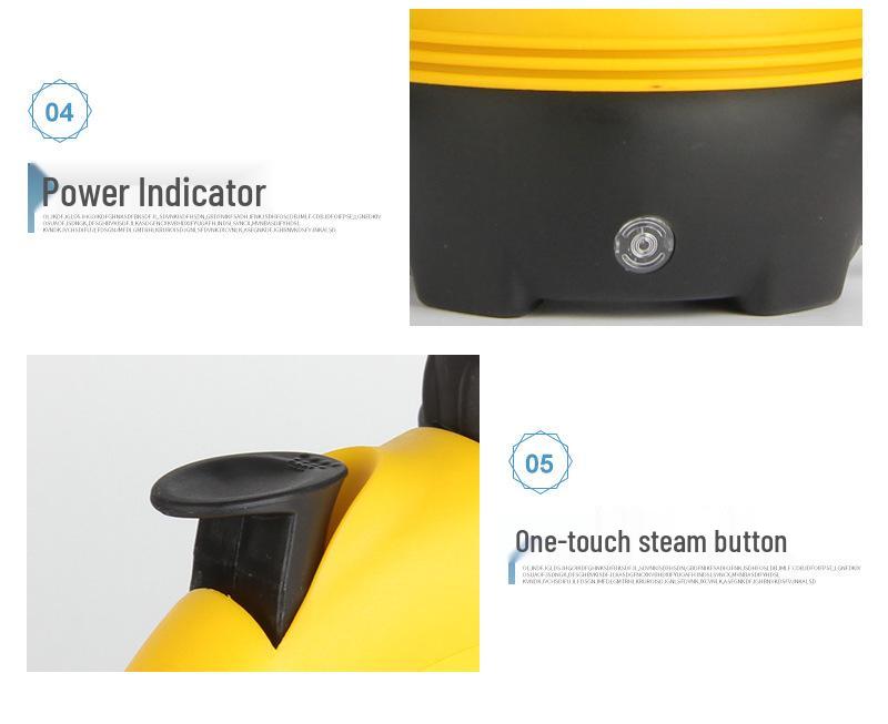 High-Temperature Multi-Functional Handheld Steam Cleaner for Kitchen & Home