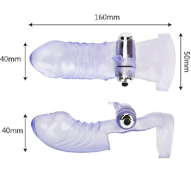 Triple Finger Vibrator Masturbation Clit GSpot Orgasm Massager Condom Stick Dildo Rabbit Vibrating Stick Sex Toys for Women