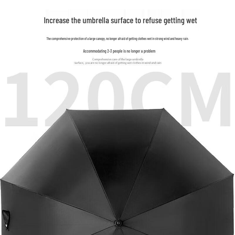 PULIAN Semi-Automatic Long Handle Business Golf Umbrella
