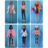 13 Set of Barbie Doll Clothes, Suitable for 30 Cm Barbie Dolls, Fashionable Clothes, Sweaters