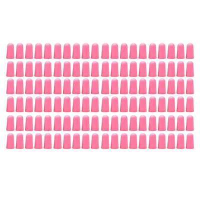 120PCS Soft Ear Plugs PU Noise Reduction Sound Blocking Earplugs for Sleeping Studying 38dB Pink