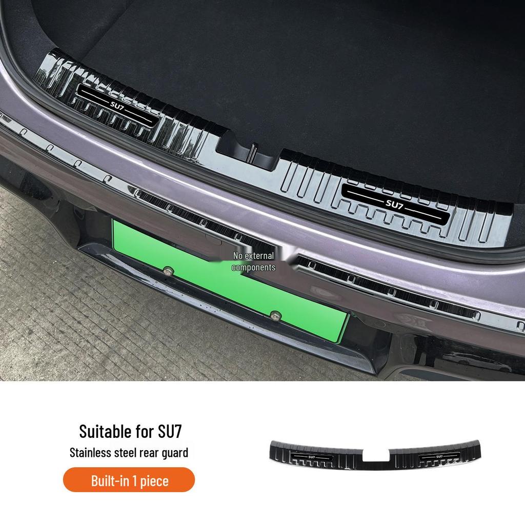Xiaomi SU7 Rear Bumper Anti-Scratch Wear-Resistant Trunk Threshold Strip