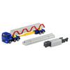 TAKARA TOMY Tomica Long Type Tomica 140 Mitsubishi Fuso Super Great Pole Trailer Miniature Car Toy for Ages 3 and Up No.