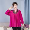 Spring Autumn Women's Plus Size Shirt Loose Long Sleeve T-Shirt