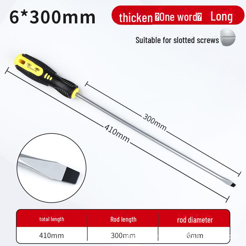 Industrial-Grade Magnetic Multifunction Screwdriver for Household Repairs