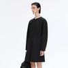 JNBY Round Neck Long Sleeve A-Line Dress