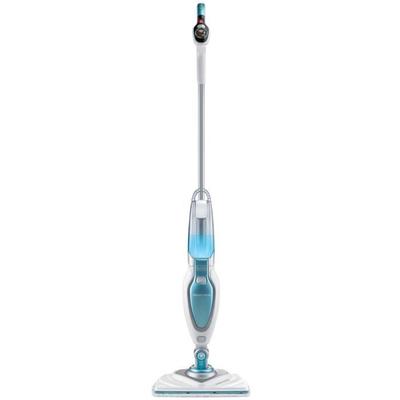BLACK &; DECKER FSM1630-QS - Steam Mop Delta Head - 1600 W - 4 Accessories - White / Blue