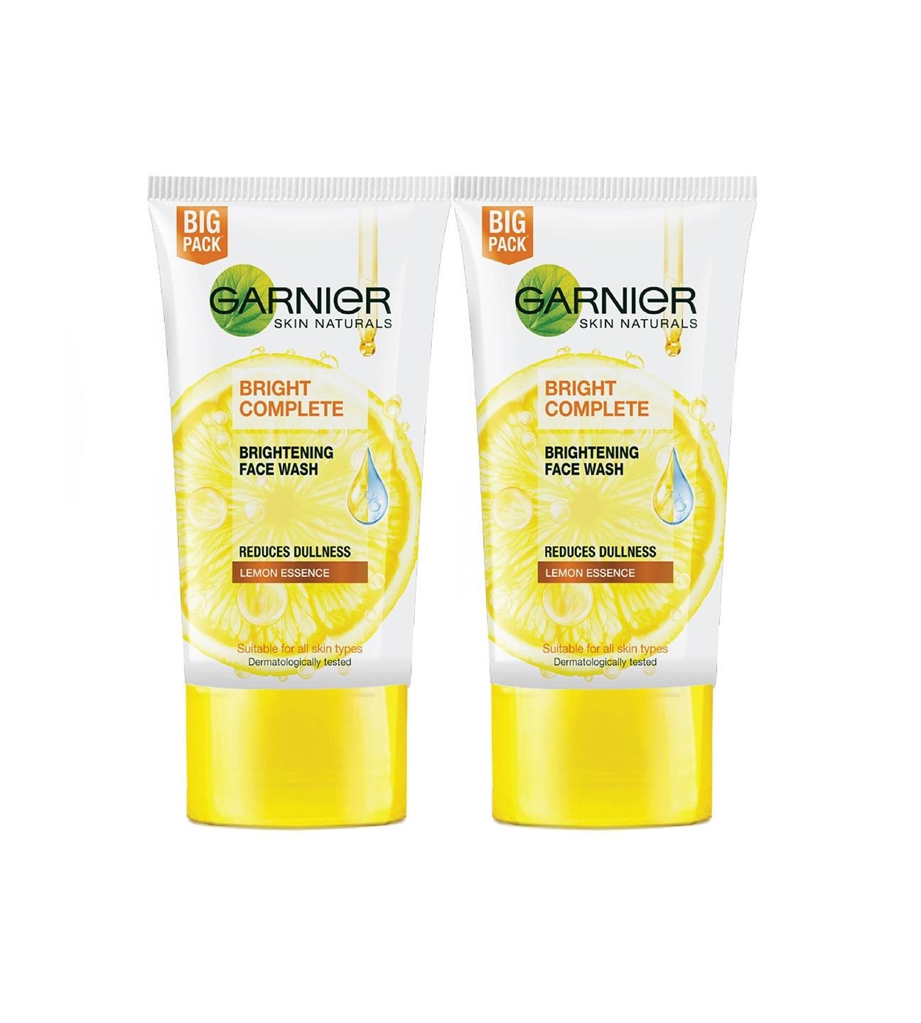 Набор Skin Naturals из 2 шт. Очищающее средство для лица Bright Complete с витамином С для более сияющей кожи - по 150 г 200-300 ML