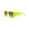 Just Cavalli Navigator Frame Acetate Sunglasses Shiny Transp.green