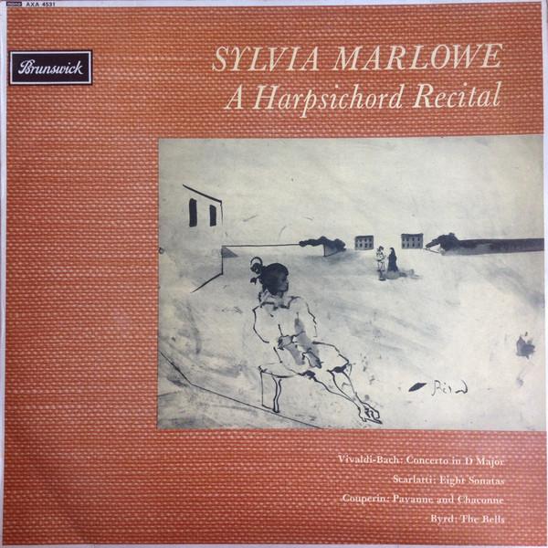 

LP Record SYLVIA MARLOWE A Harpsichord Recital AXA4531 BRUNSWICK 196 UK Classical Used