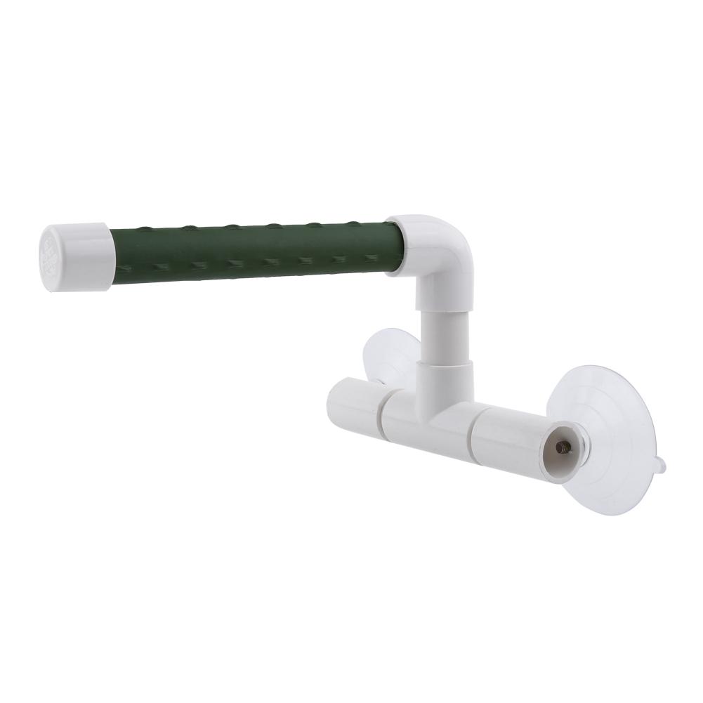 Bird Perches Budgie Foldable Suction Cup Window Shower Bath Wall Grinding Stand Toy