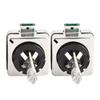Pair 35W D3S 6000K HID Head Lamp Bulb Fog Light Replacement 7000LM Low Power Consumption