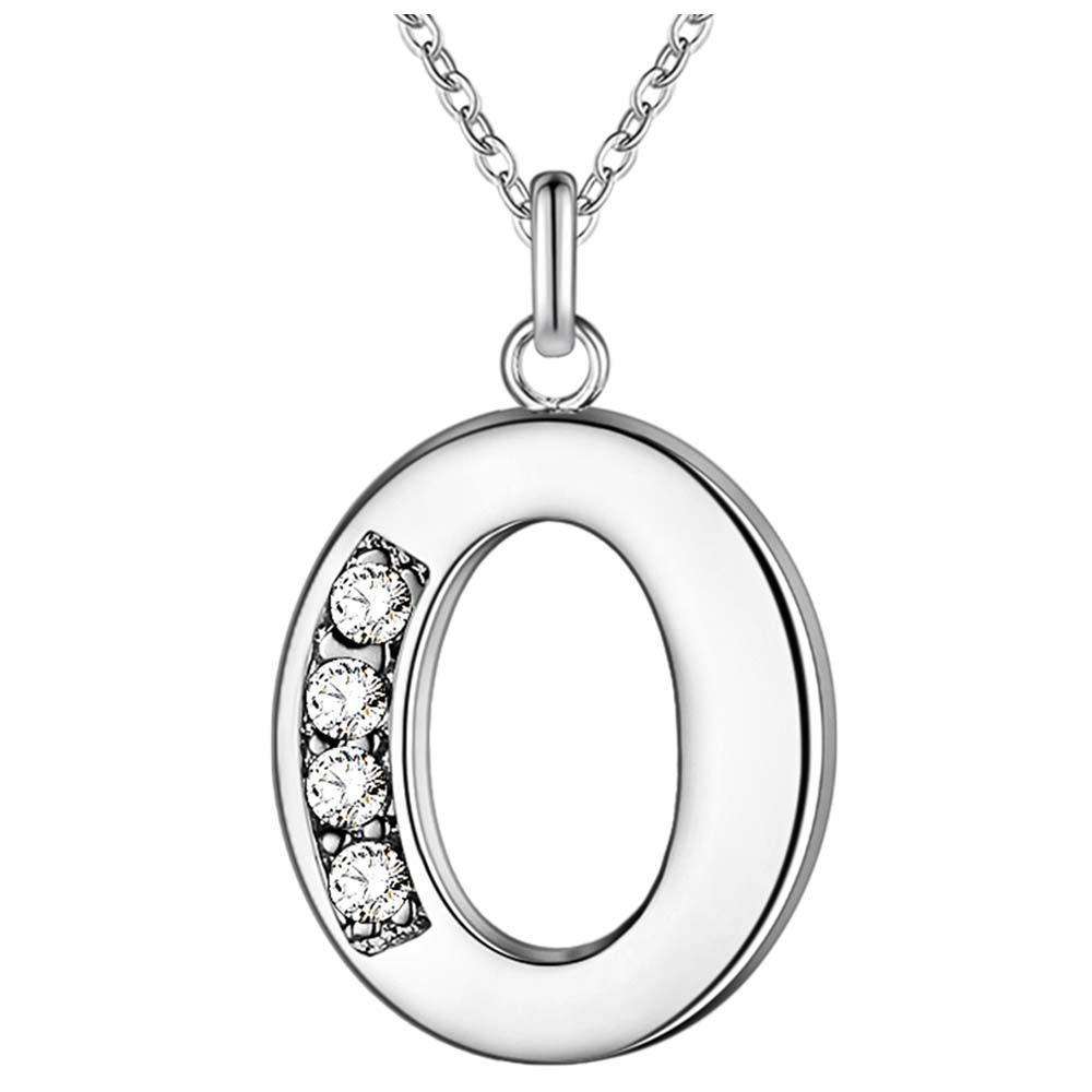 Explosive Jewelry Export Silver Jewelry Necklace 26 Letter Necklace A-Z Accessories