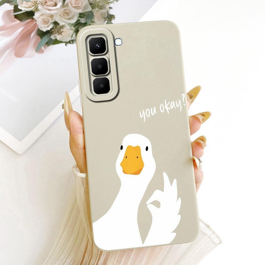 Neue Mode-Handyhülle Für Infinix Hot 70 X6895 Weiche Silikonhüllen Für Infinix Hot70 Stoßfeste Abdeckungen Stoßfänger