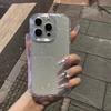 Soft Glitter Transparent Phone Case For iPhone 17 11 12 13 14 15 16 Pro Max 14 15 16 Plus Shockproof Silicone Clear Bumper Cover