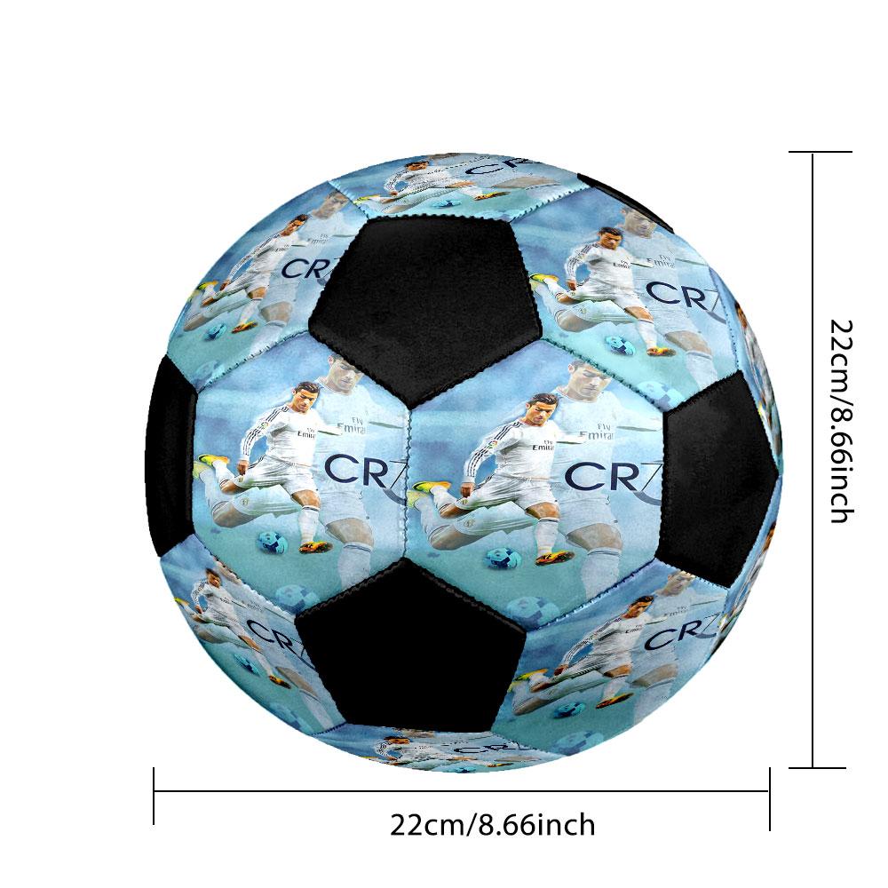 Size 5 Printed Football Resistant Outdoor Training Soccer Ball