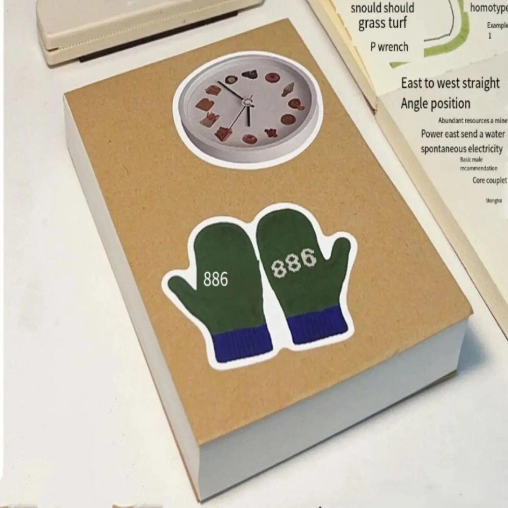 200/250 Sheets Thickened Blank Memo Pads Large Capacity Drawing Draft Notebook Diary