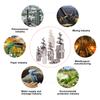 1/4" 3/8" 1/2" 3/4" 1" Male Spiral Cone Spray Nozzle Cooling Tower Cooling Dust Collector Sprinkler Garden Yard Lawn Sprinkler