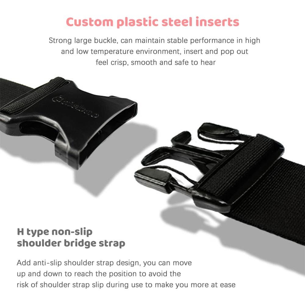 Ergonomisk bärsele med avtagbar höftsits Multifunktionell bärsele från nyfödd till småbarn