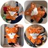Wenhin Anime Fox Plush Toy Cute And Soft Fox Doll For Girls Perfect For Cuddling And Sleeping 30cm