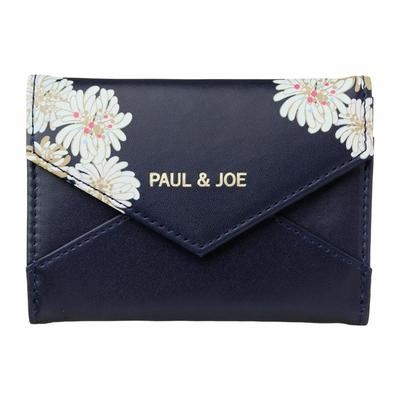 Marks Paul & Joe Card Case, Chrysanthemum Navy, PAJ-CC3-NV