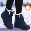 Winter Boots Fashionable New Versatile High Top Snow Couples Warm Oversized Thick Soled Shoes Warm Protection for Cold Weather Conditions