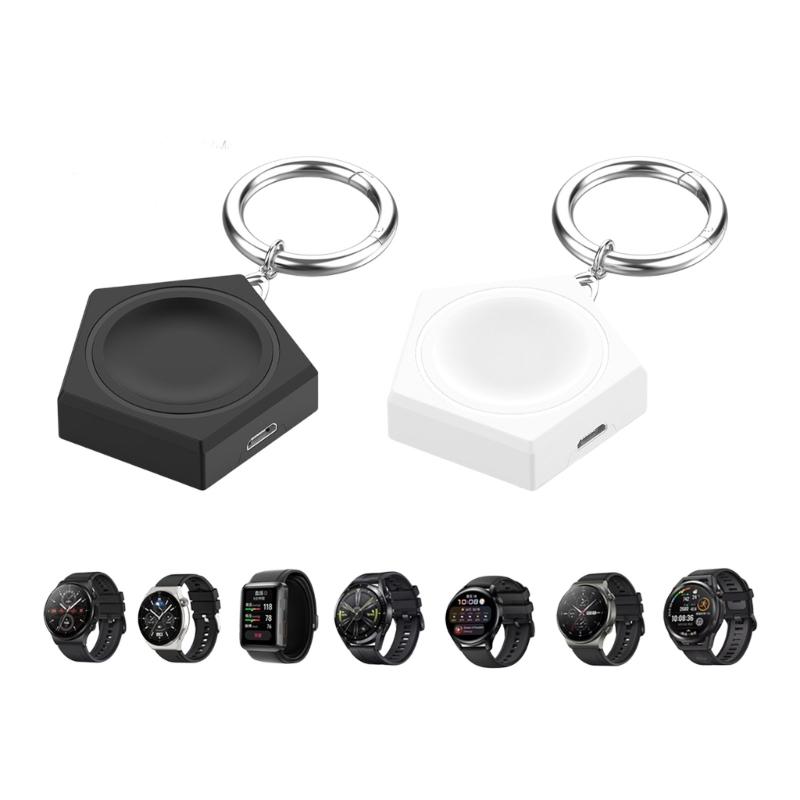 Universelle Ladestation mit Schnellladefunktion und reisefreundlichem Design. Kompakte Ladebasis aus ABS für Watch GT6 & Watch