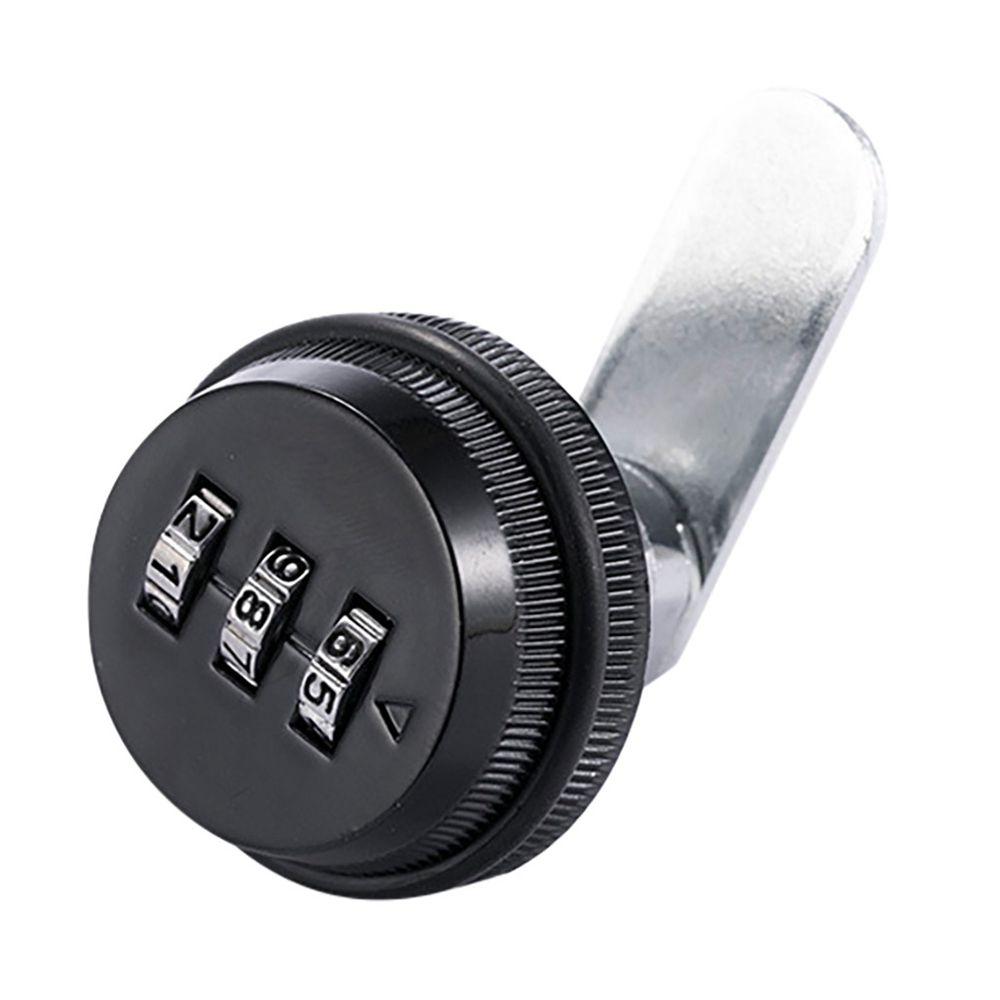 3 Digit Combination Door for Cabinet File Cam Lock Cabinet Locks Safe Hardware Password Lock
